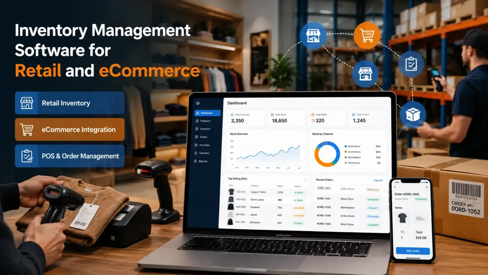 E-Commerce Inventory Management Software for Online Sales